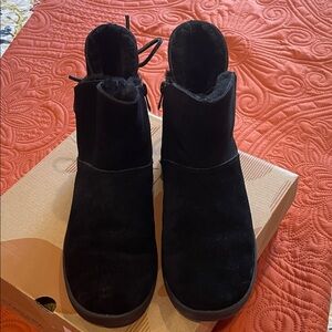 Koolaburra Black Ankle Booties